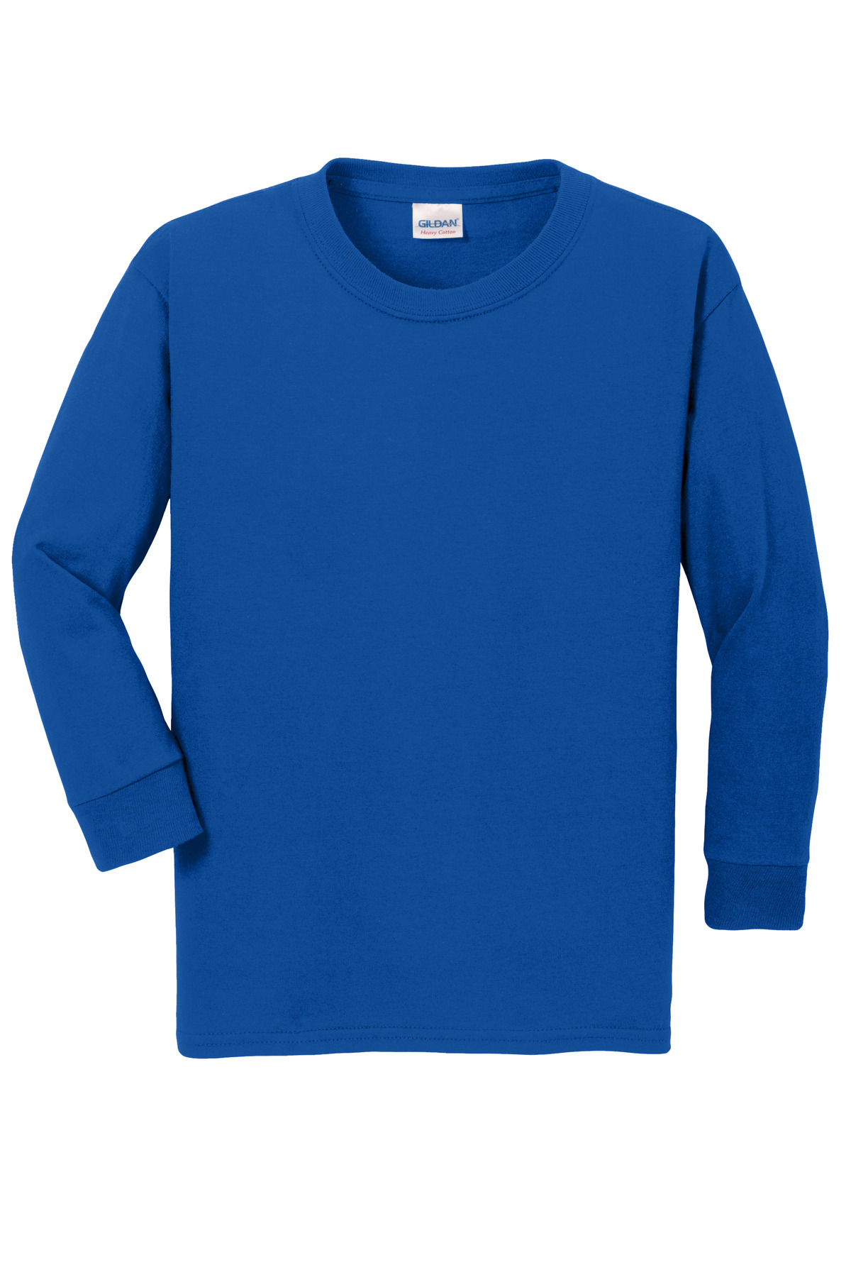 Gildan Youth Heavy Cotton 100% Cotton Long Sleeve T-Shirt. 5400B 43