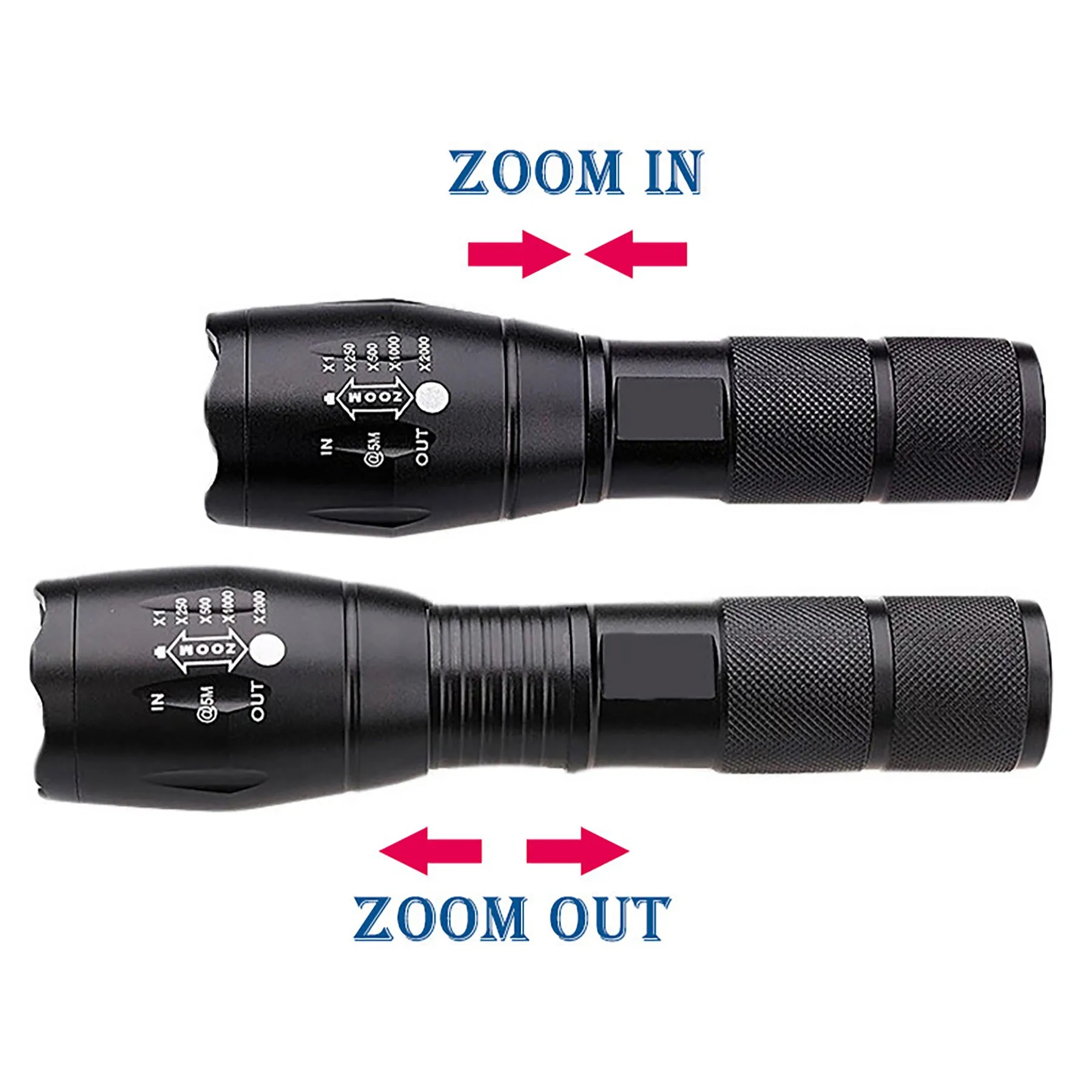 Aluminum LED Flashlight 5