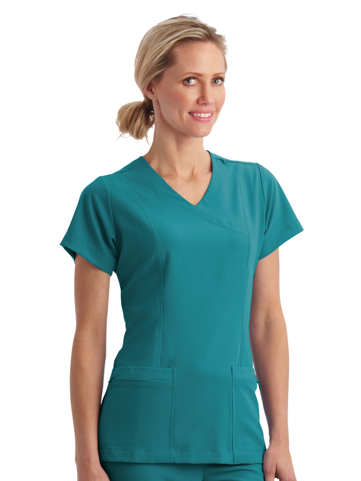 Jockey - Women's 5-Pocket Mock Wrap Top 2