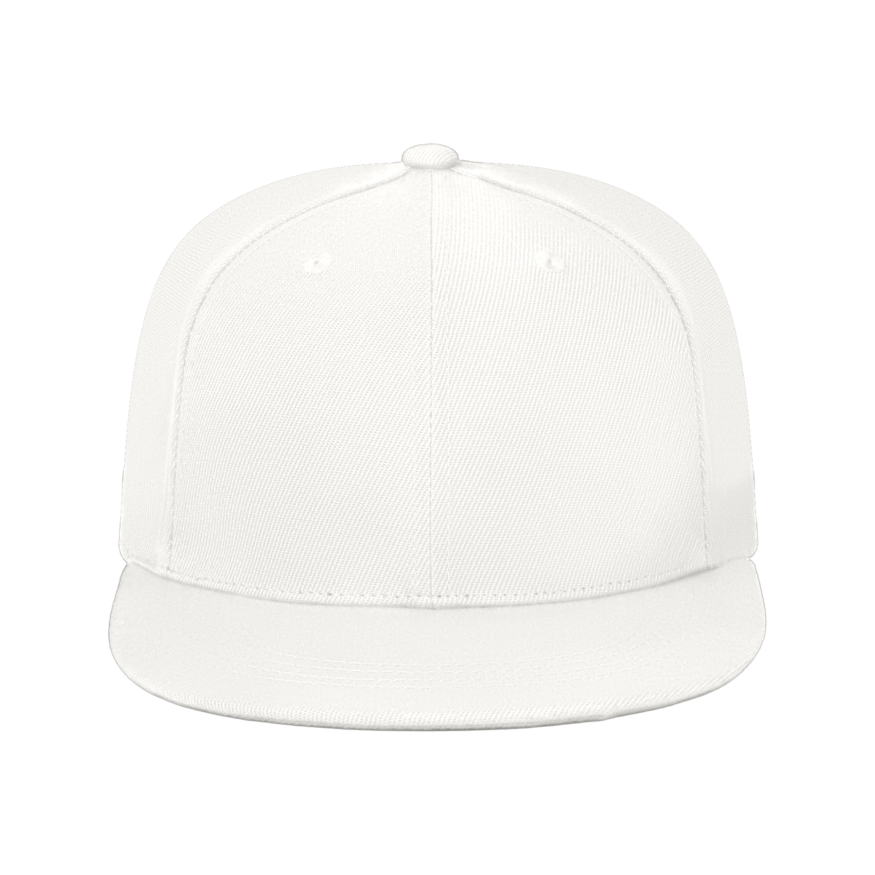6 Panel Snapback Cap With Flat Bill 10