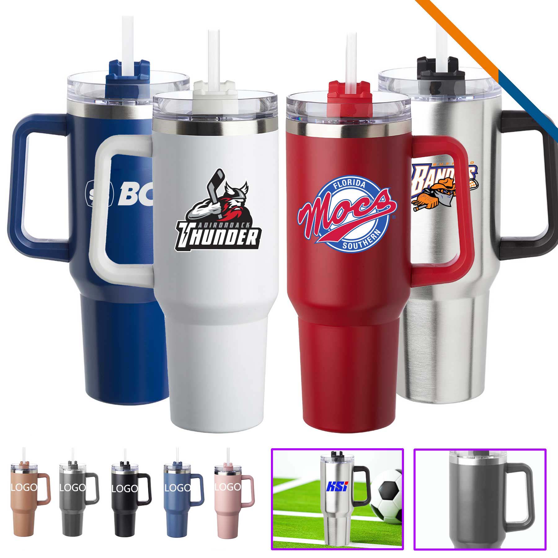 Heison Stainless Steel Travel Mug – 40 OZ. 7
