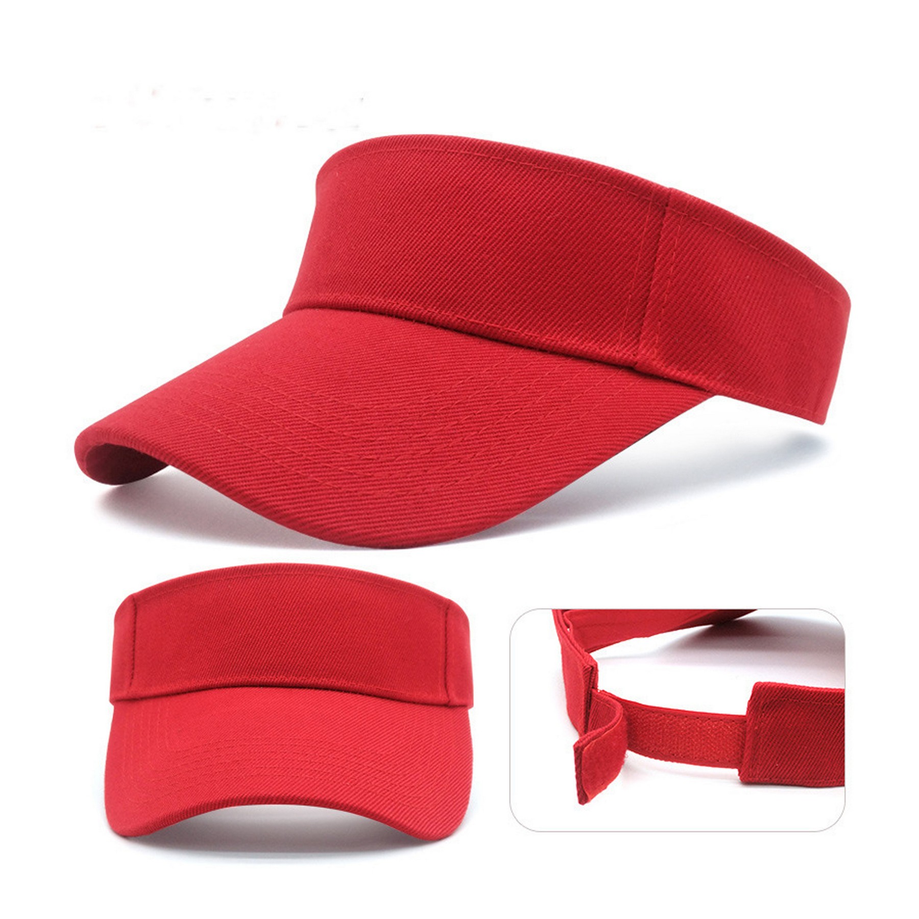 Adjustable Packable Sports Cap Visor Sun Hat 3