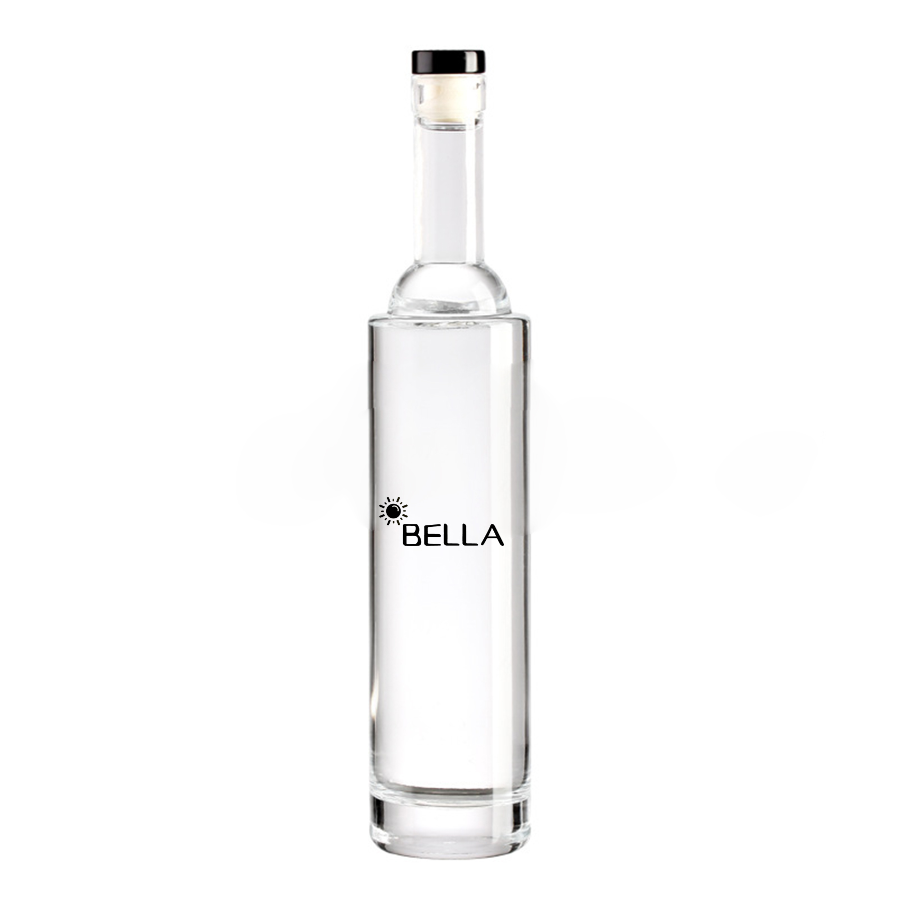 Clear Glass Wine Bottles 3