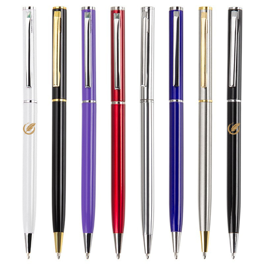 Slim Metal Twist Ballpoint Pen 5
