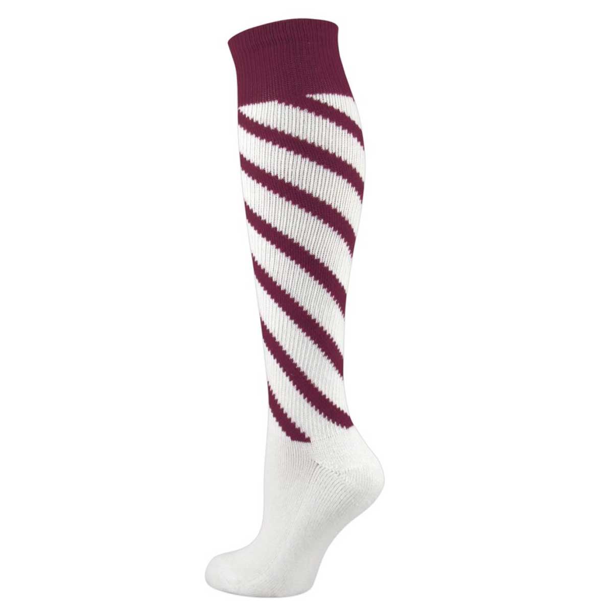 Candy Stripes Softball Socks Knee High 5