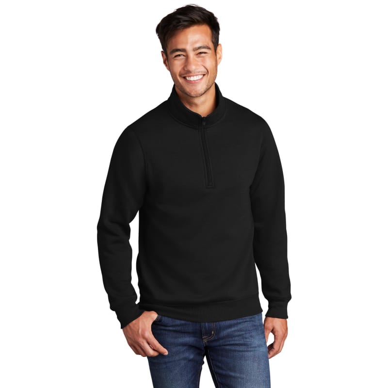 Port & Company Core Fleece 1/4-Zip Pullover Sweatshirt, custom hoodie or sweatshirt with logo imprint 49