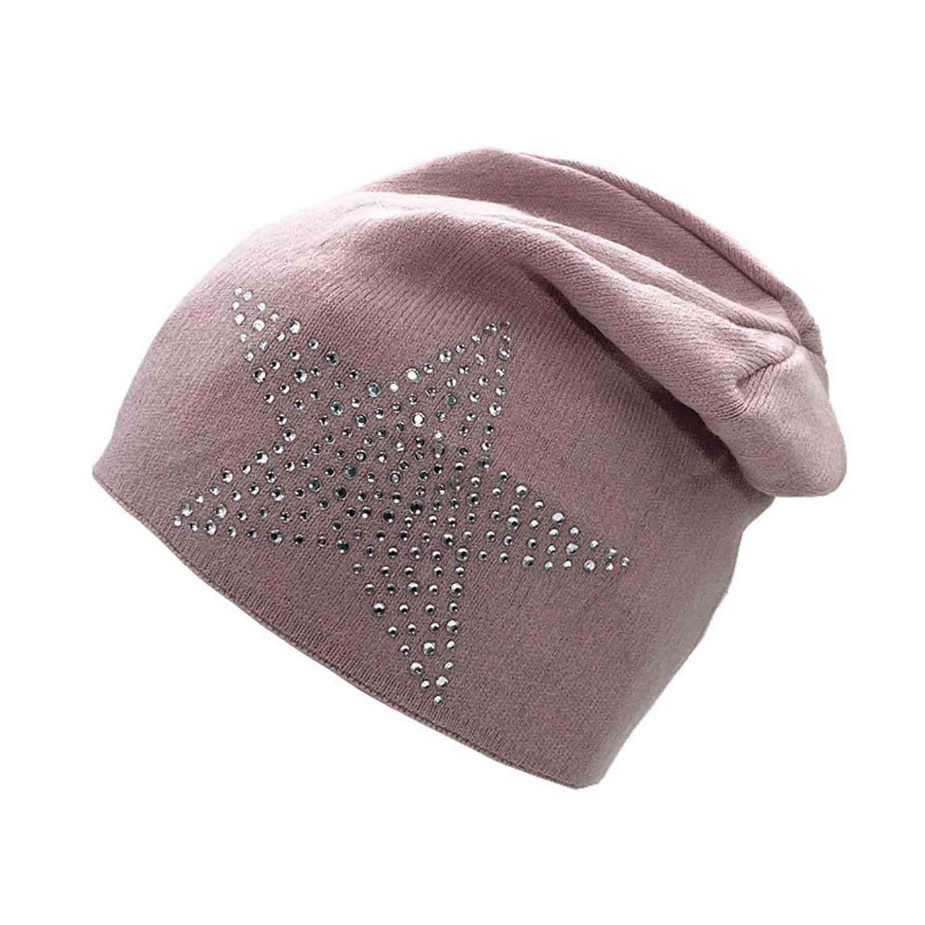 Women Winter Warm Beanie Star Hat 5