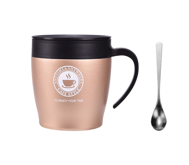 Stainless Steel Travel Mug, 10 oz. 5
