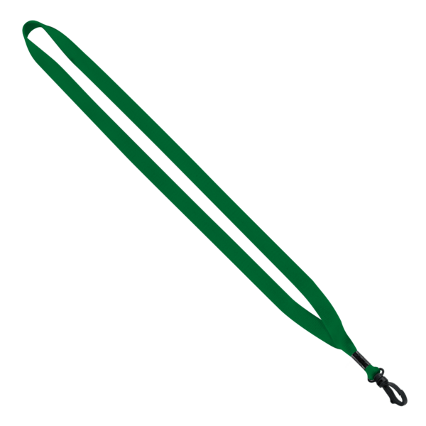 1/2" Polyester Lanyard with Plastic Swivel Snap Hook 24