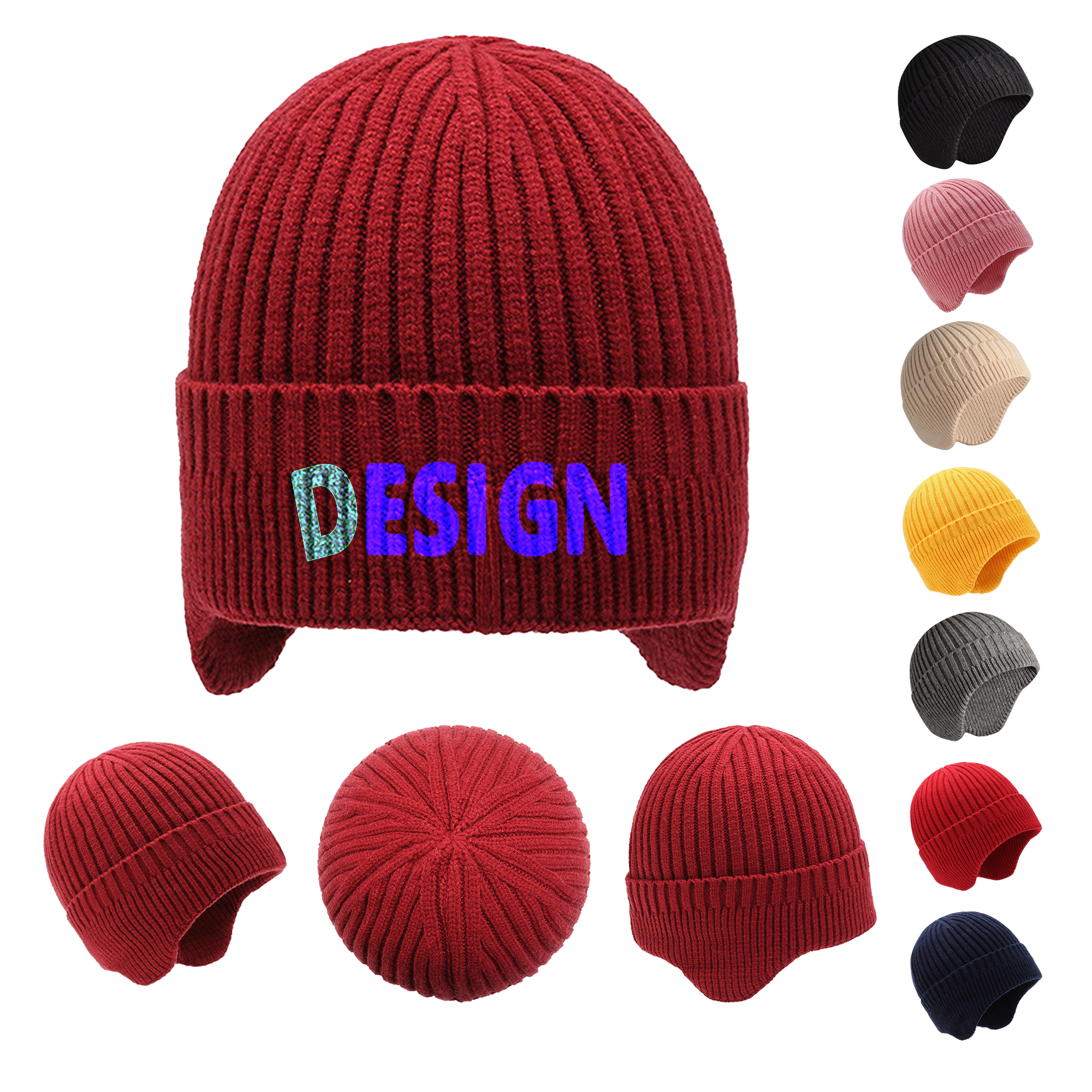 Winter & Autumn Ear Flap Cold Proof Warm Hat 1