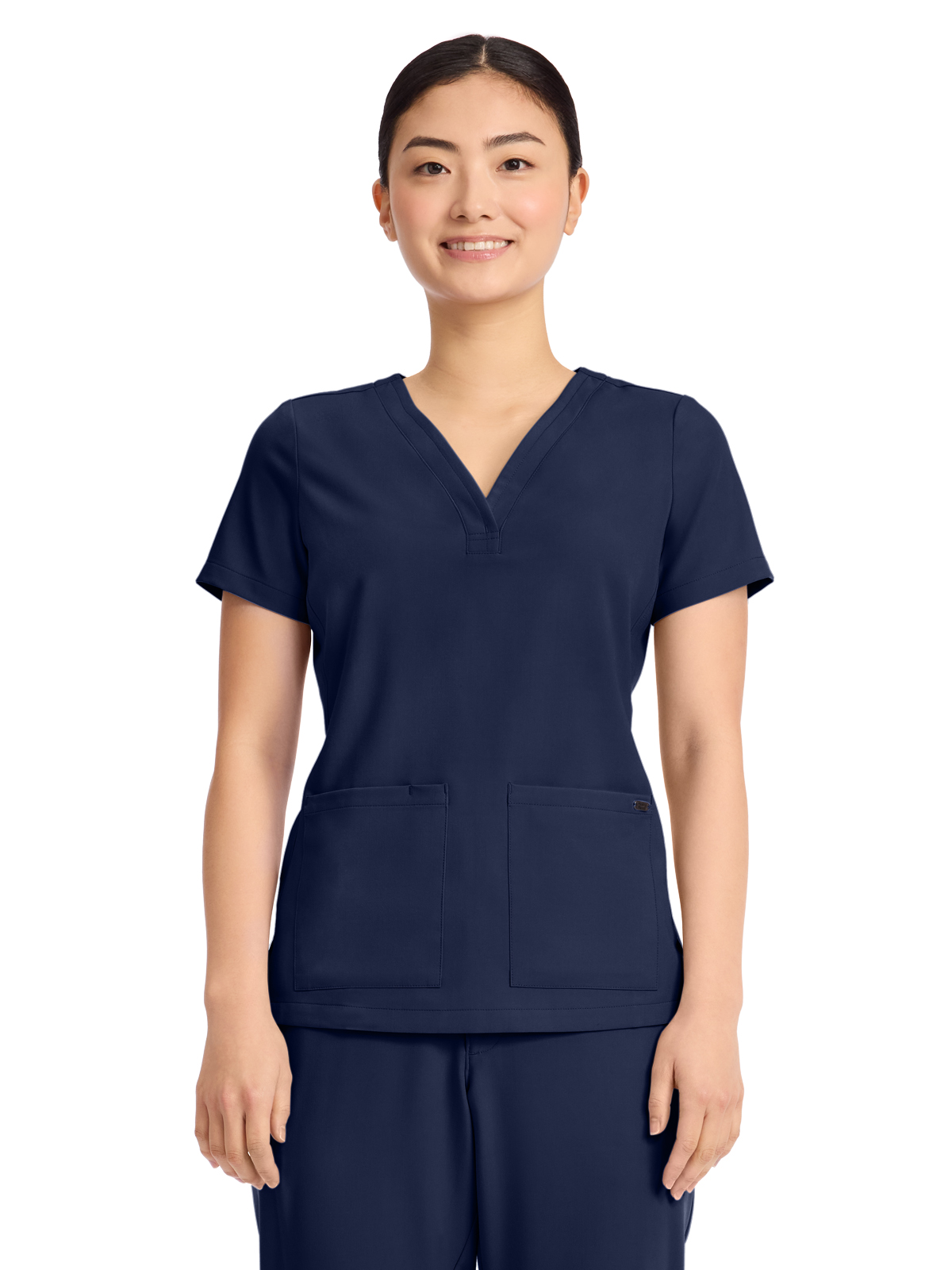 Healing Hands - HH Quest - Women's 3-Pocket Y-Neck Top 19