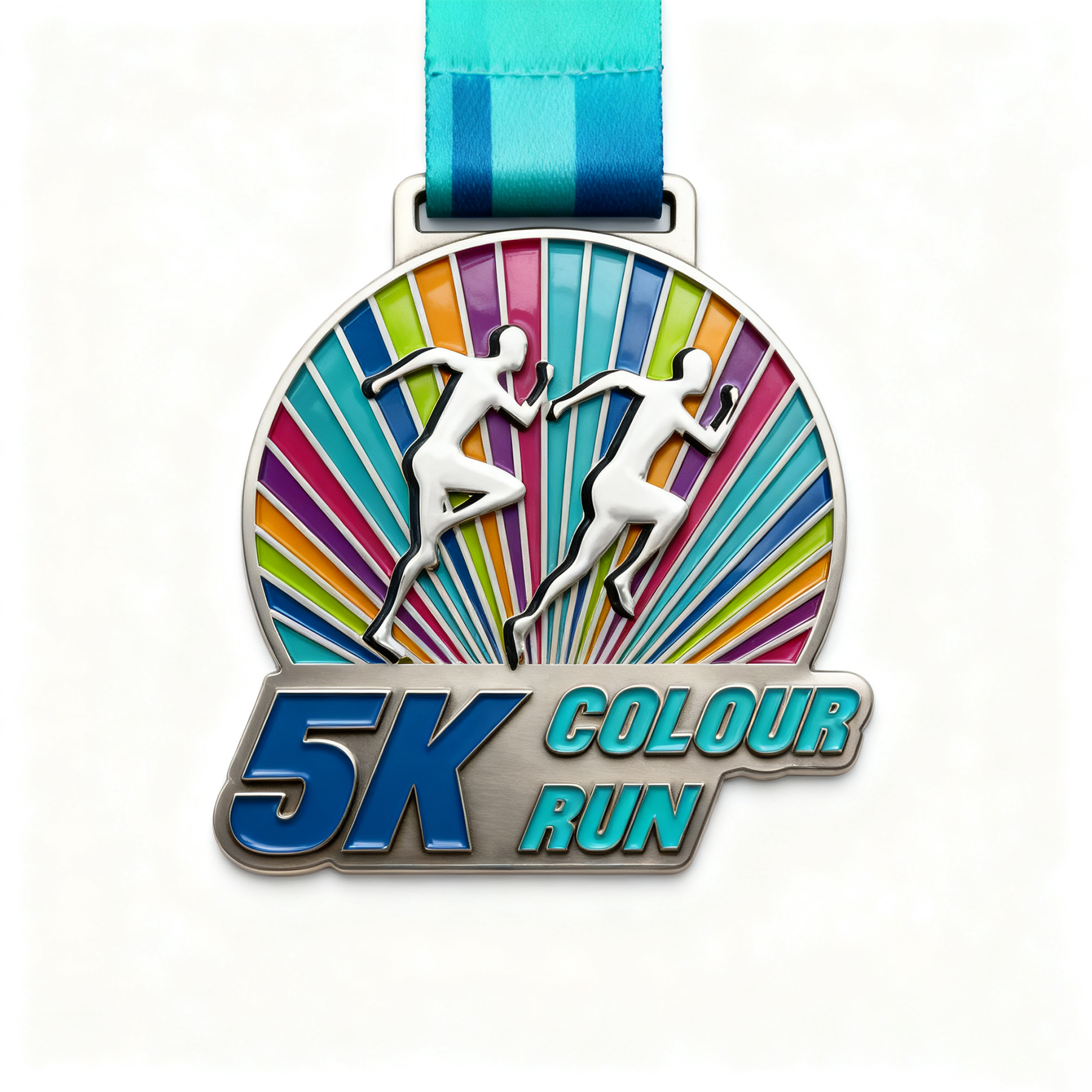 2 1/2" Custom Die-Struck Single-Sided Medal 9