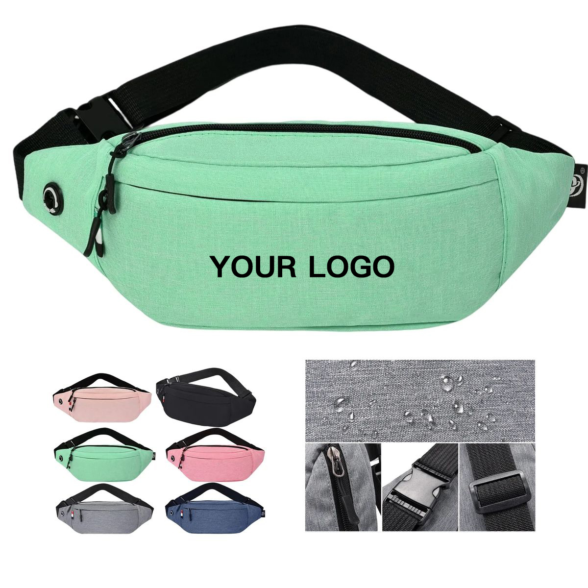 Travel Fanny Pack with Adjustable Buckle 3