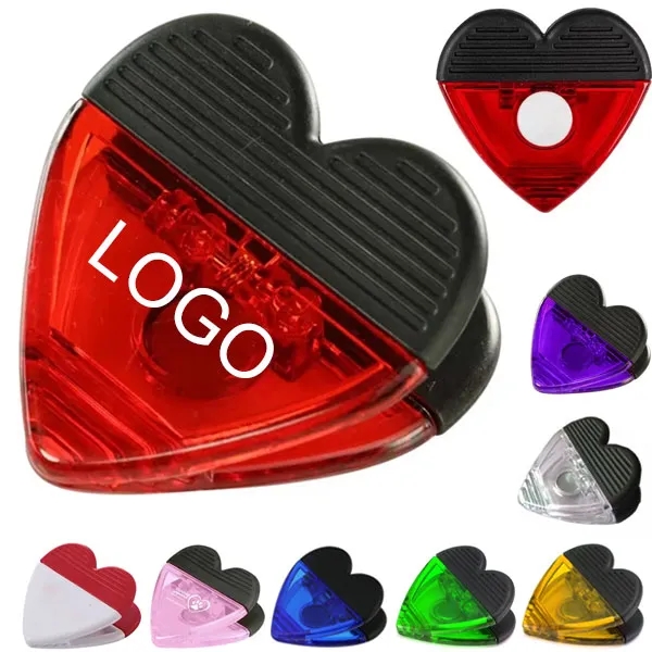 Heart Shaped Magnetic Clip 4