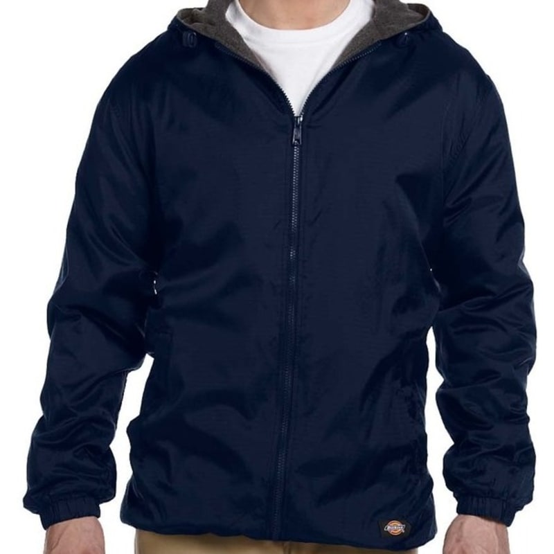 Dickies Fleece-Lined Hooded Nylon Jacket 2