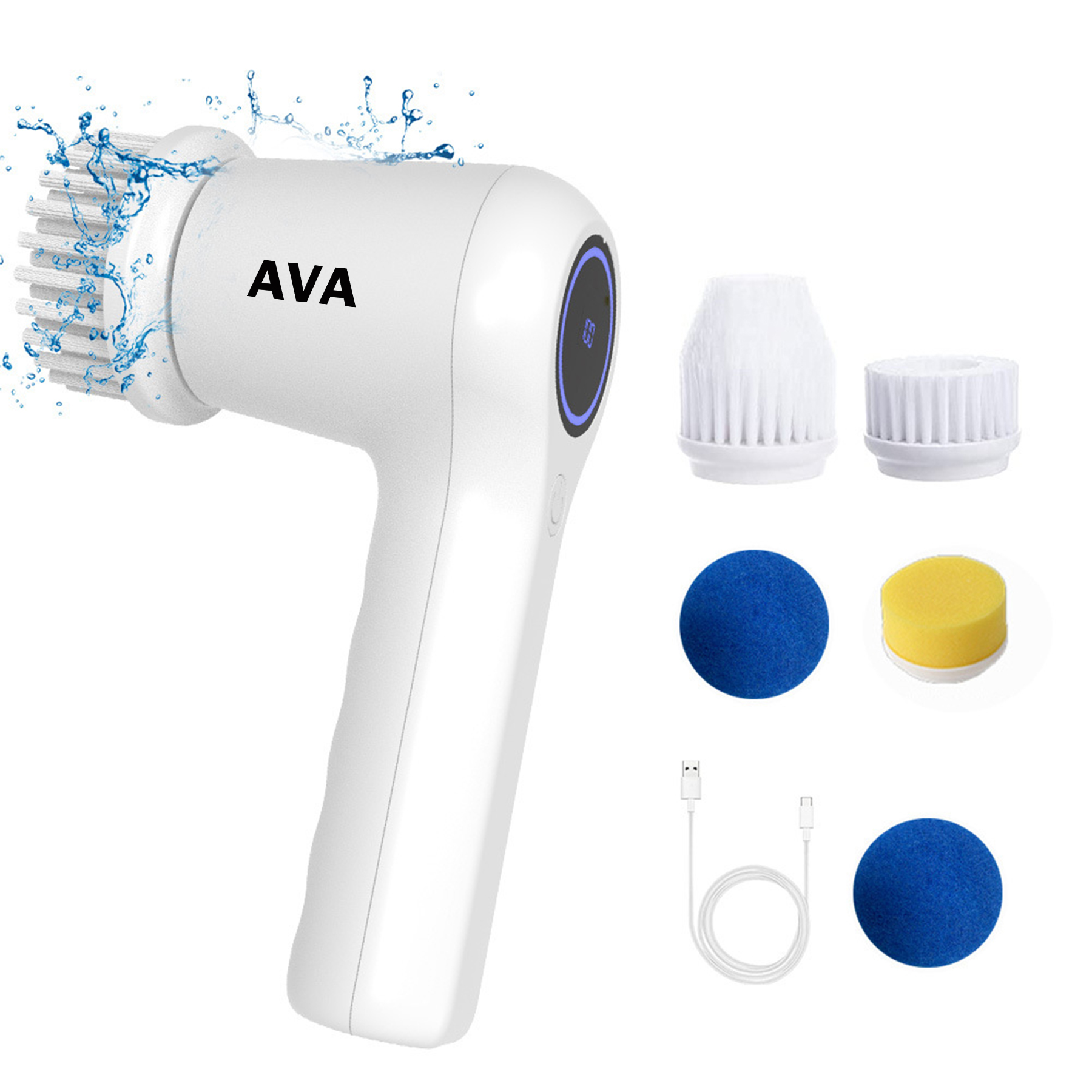 Electric Household Cleaning Brush 12
