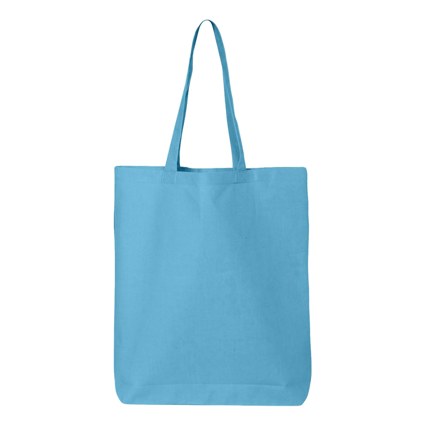 6 oz. 100% Cotton Canvas Tote Bag w/Bottom Gusset 25