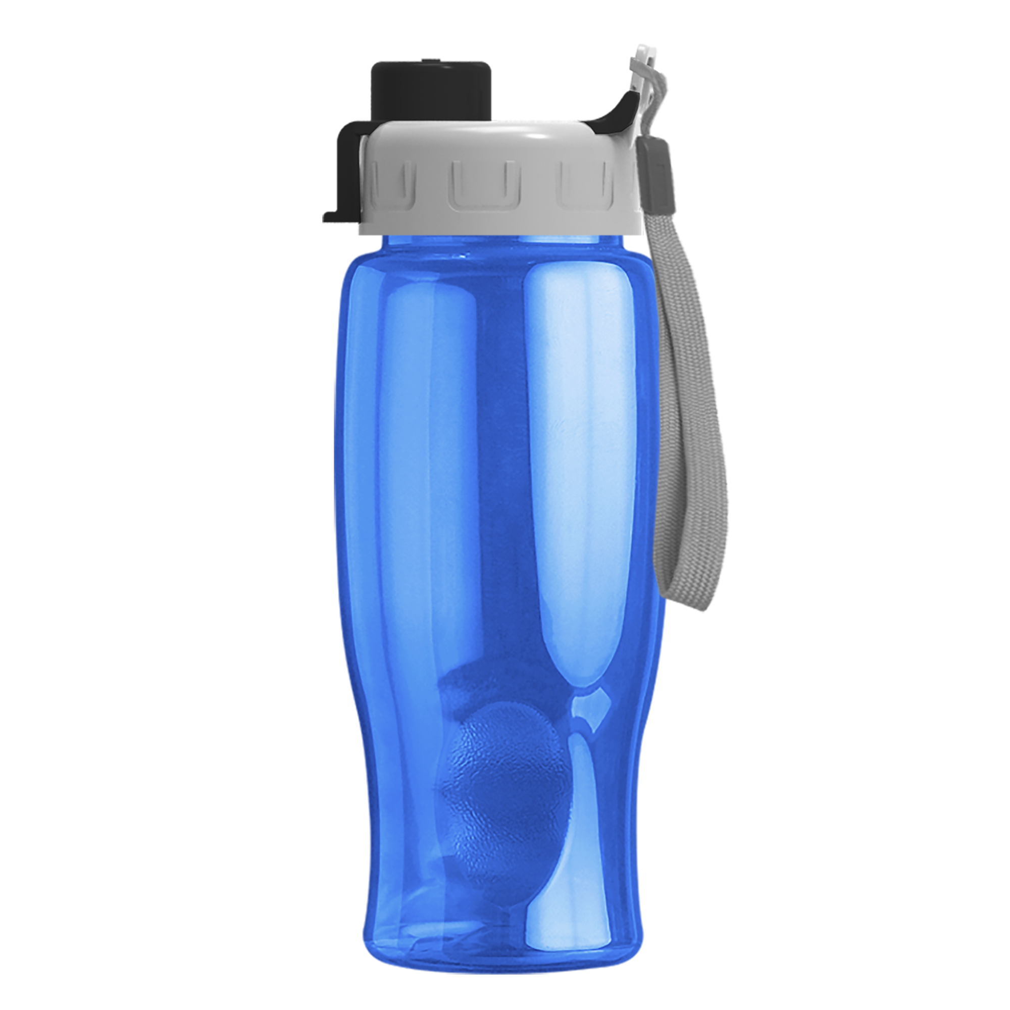Poly-pure - 27 oz. Transparent Bottle with Quick Snap 6