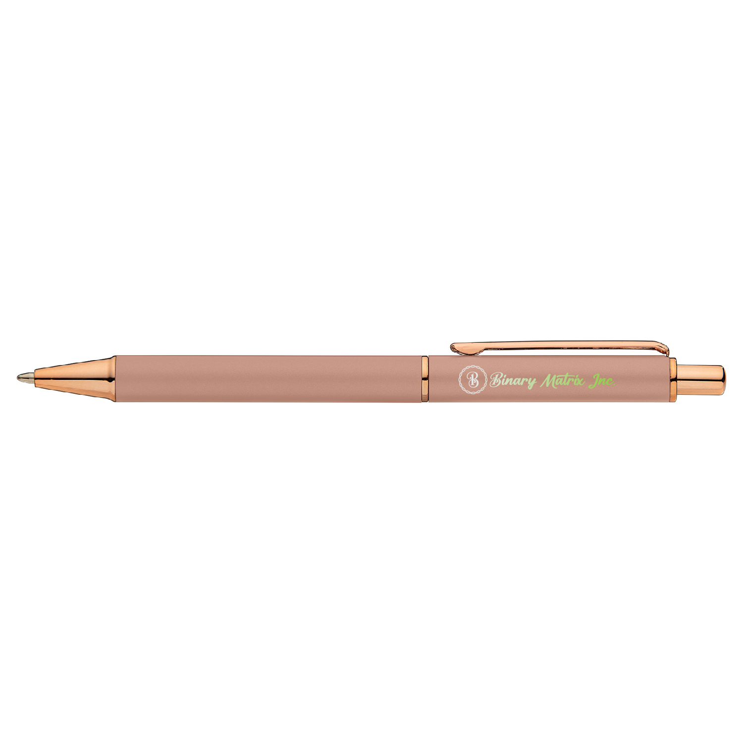 Harmony Softy Rose Gold Pen (Full Color Imprint) 4