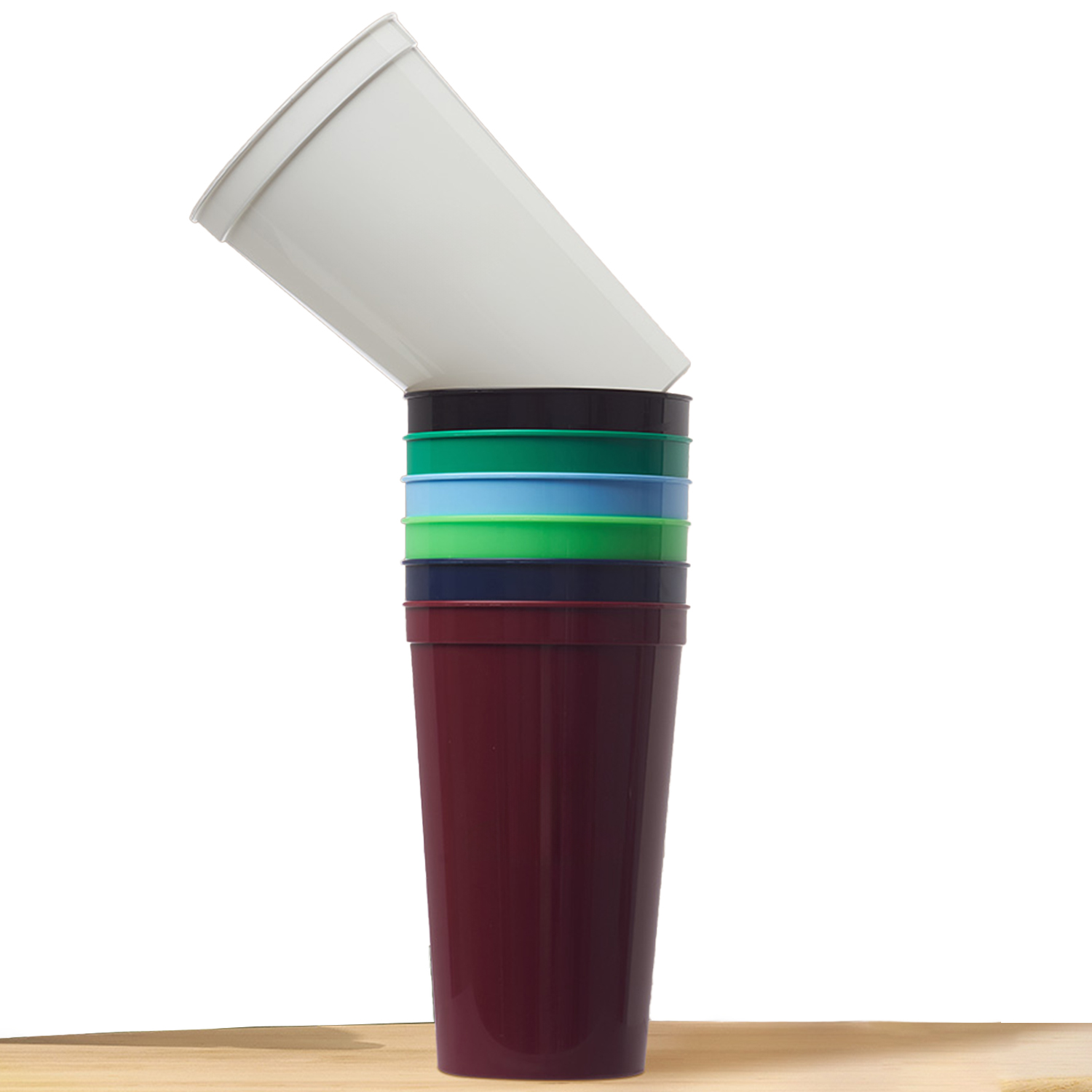 22 oz. Large Plastic Stadium Cup w/ Custom Imprint 2