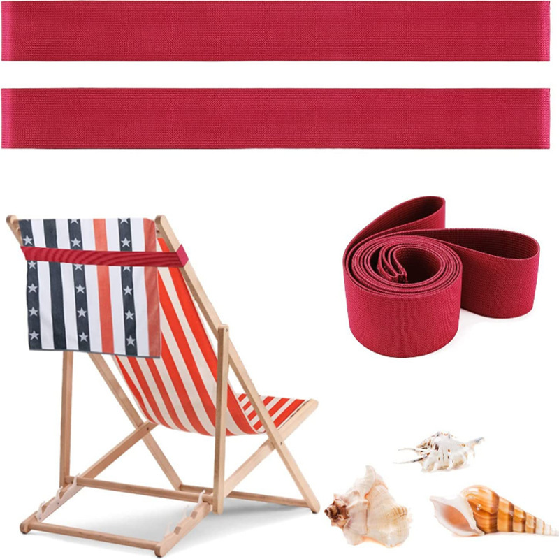 Towel Bands for Beach Chair, Rubber Towel Clips for Pool Chair 5