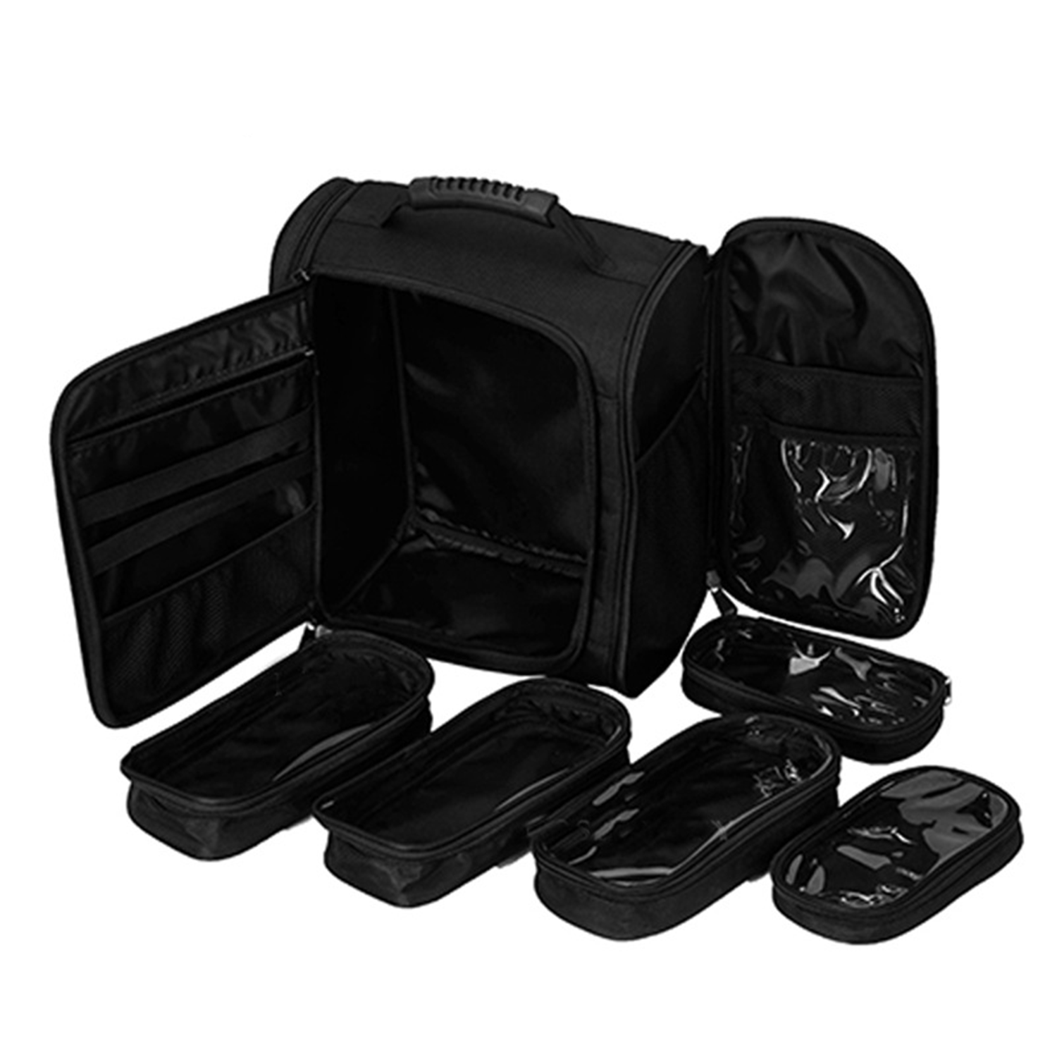 Makeup Backpack W/ Utility Pouch 3