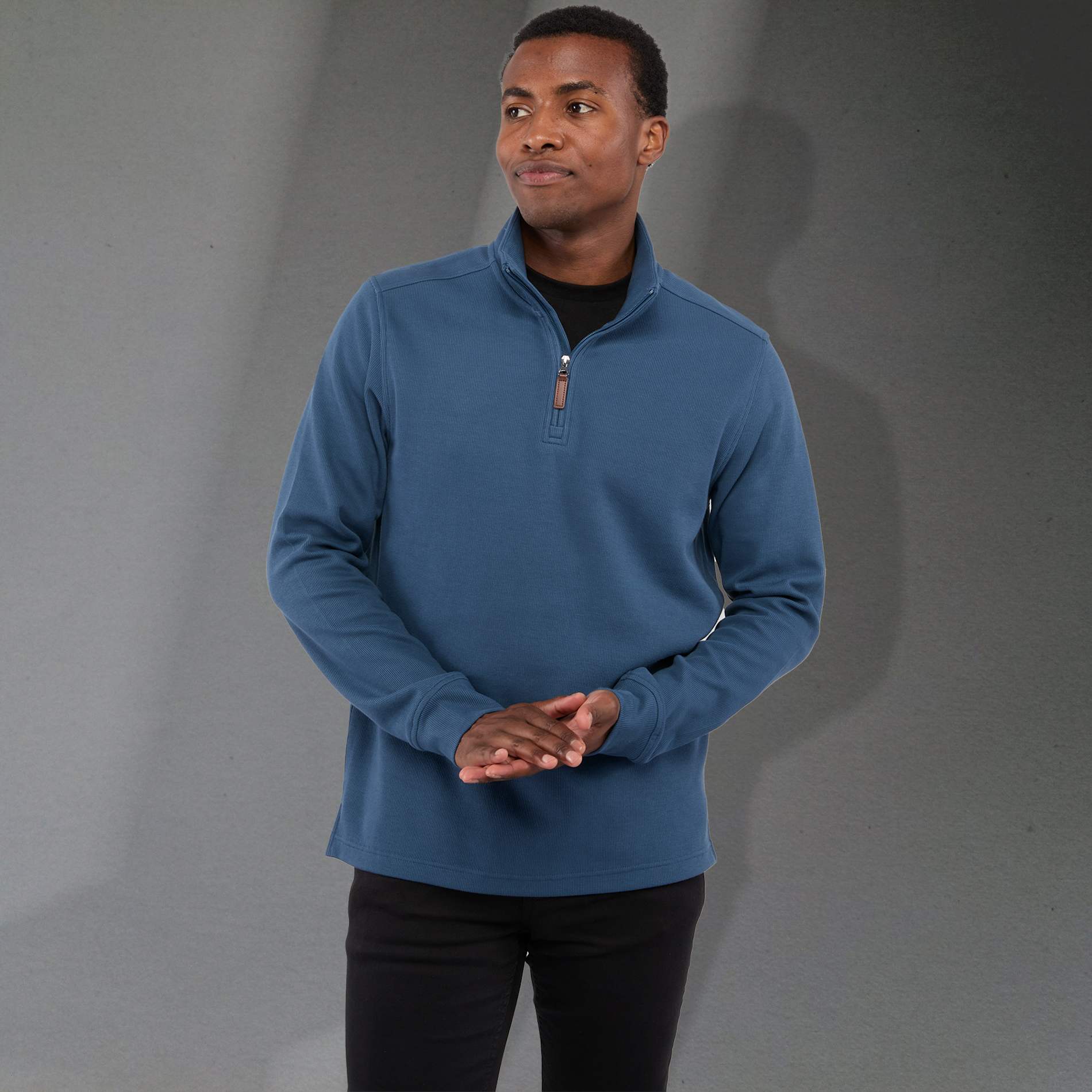 HUDSON Eco Knit Quarter Zip-Men's 153
