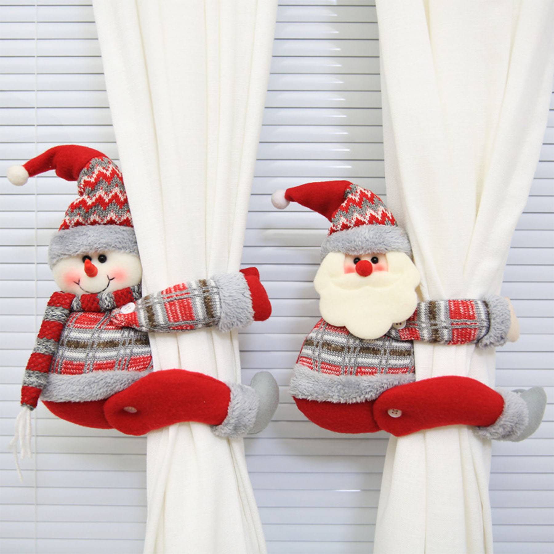 Christmas cartoon doll curtain clasp 3