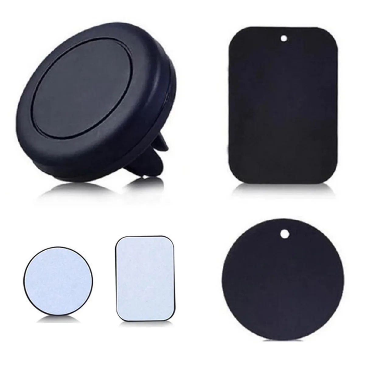 Portable Universal Air Vent Magnetic Car Mount Phone Holder 2