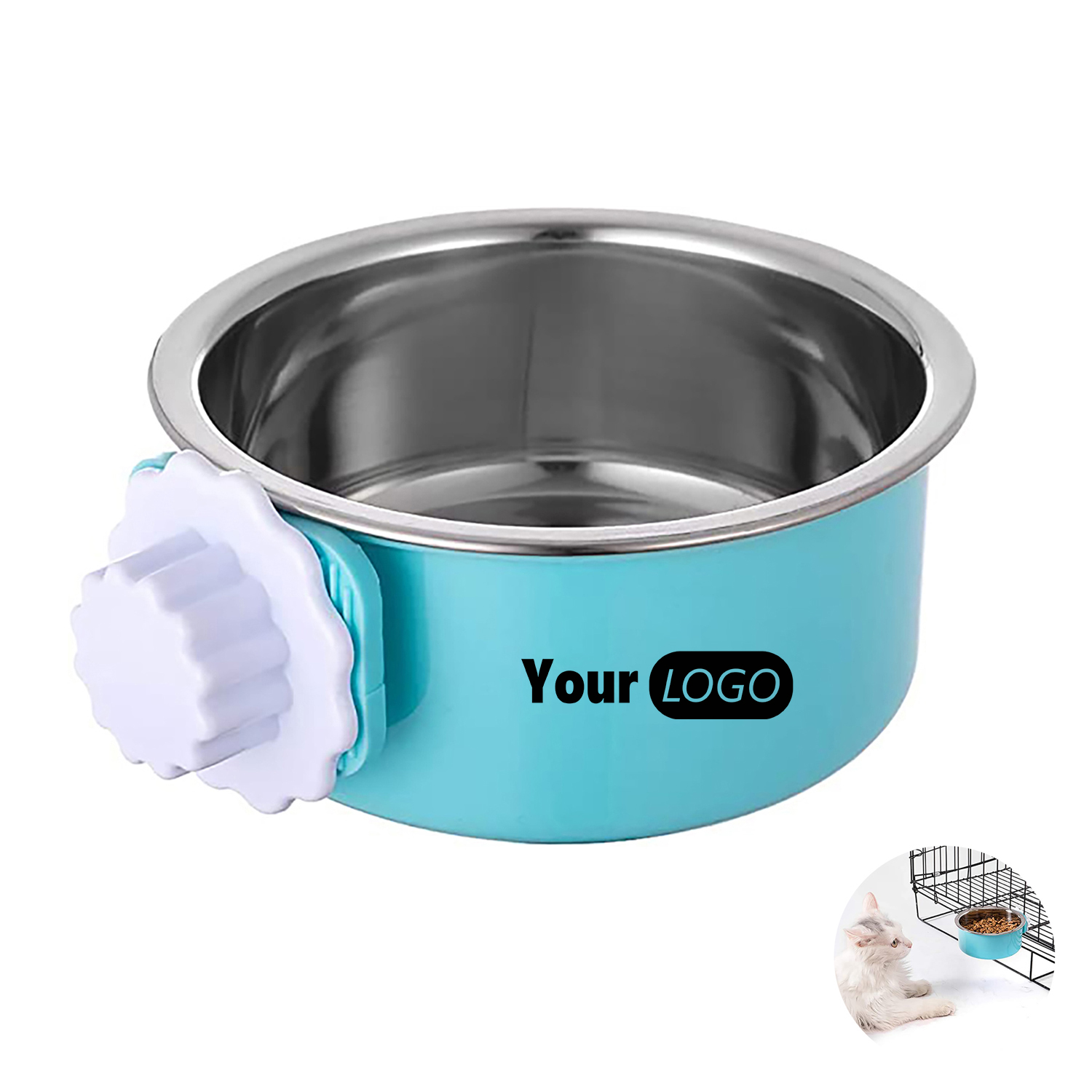 Hanging Kennel Pet Bowl 5