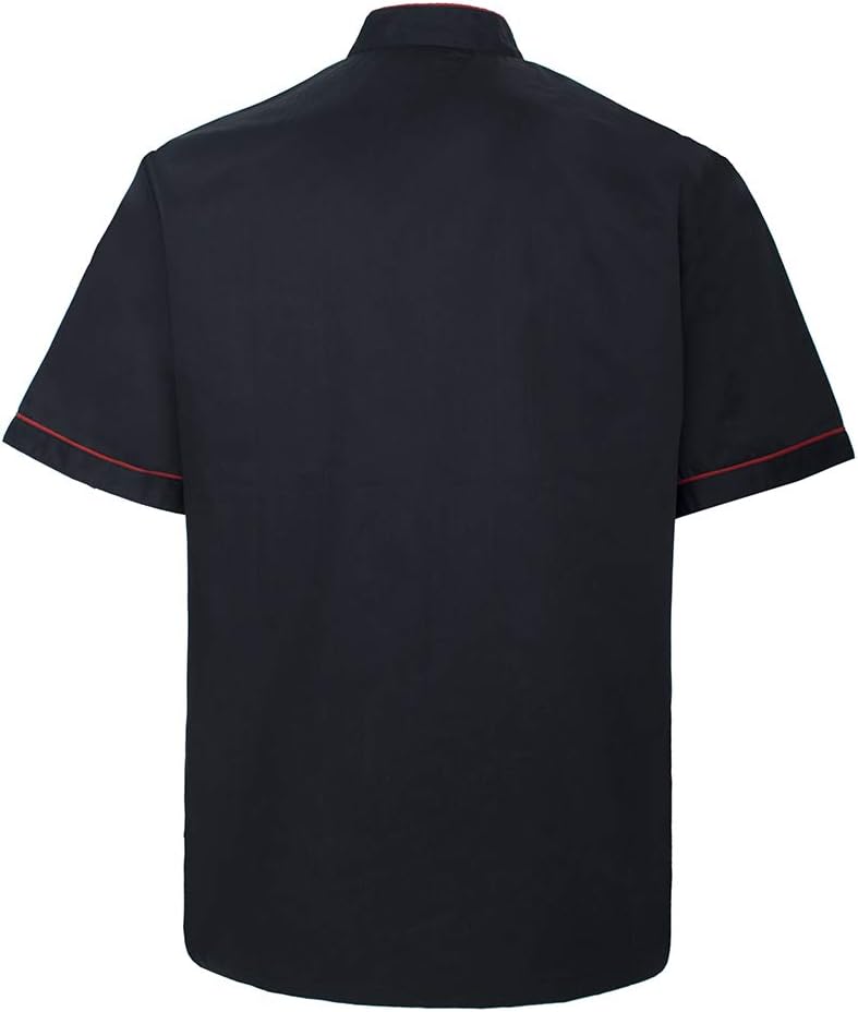 Unisex Short Sleeve Chef Coat Jacket 2