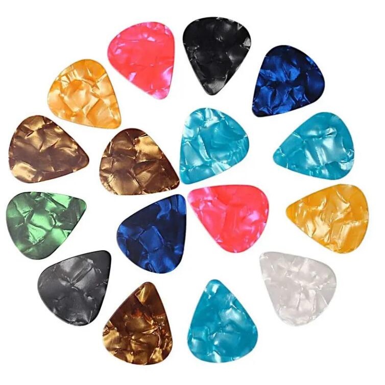 Colorful Celluloid Guitar Picks 2