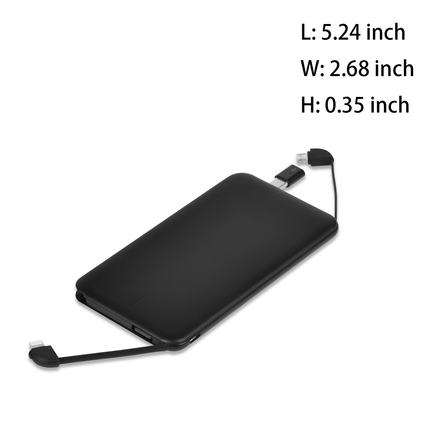 5000mAh Power Bank w/ Charging Cable 1