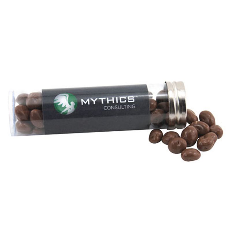 Tube with Choc Covered Raisins 1