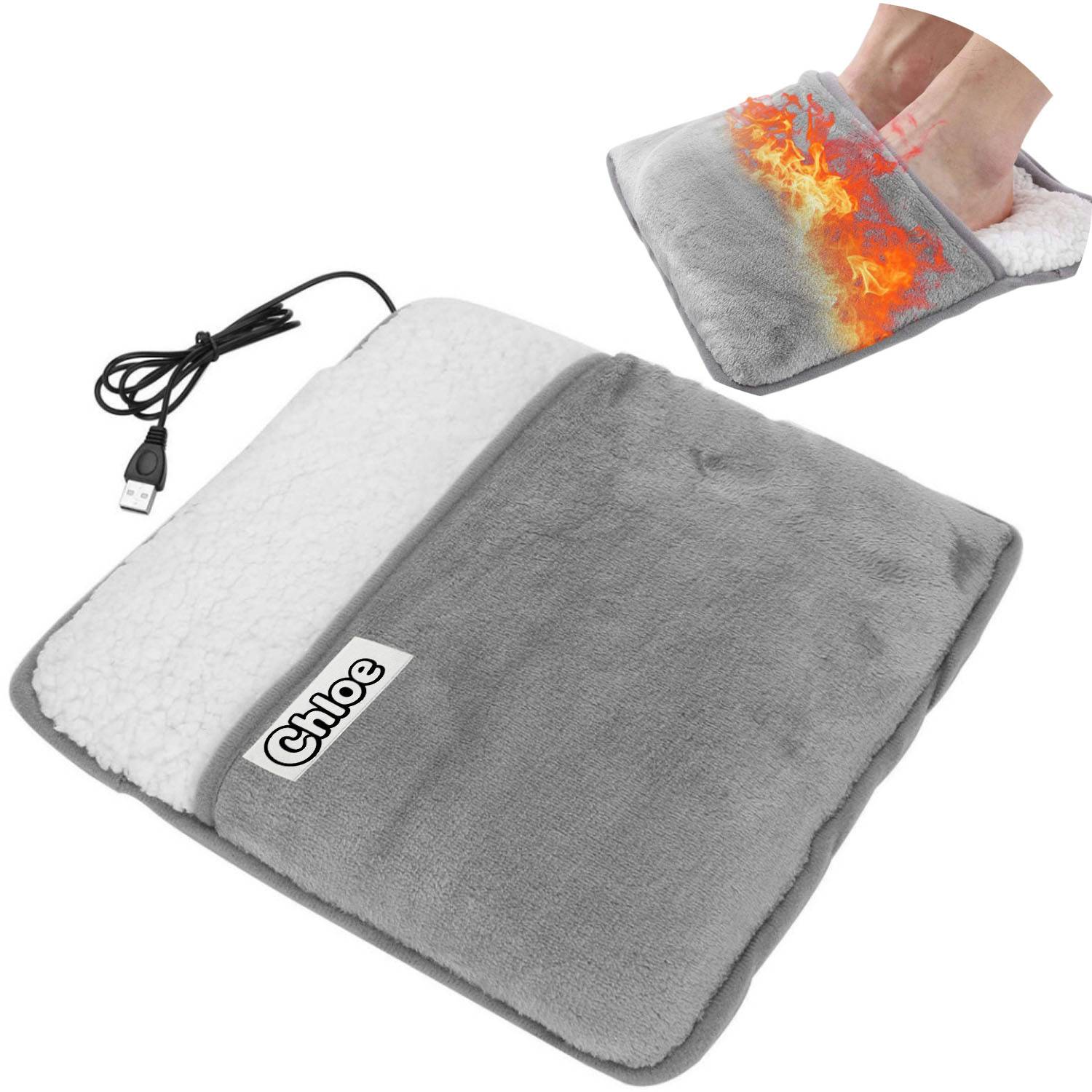 Winter USB Electric Heated Foot Warmer 3
