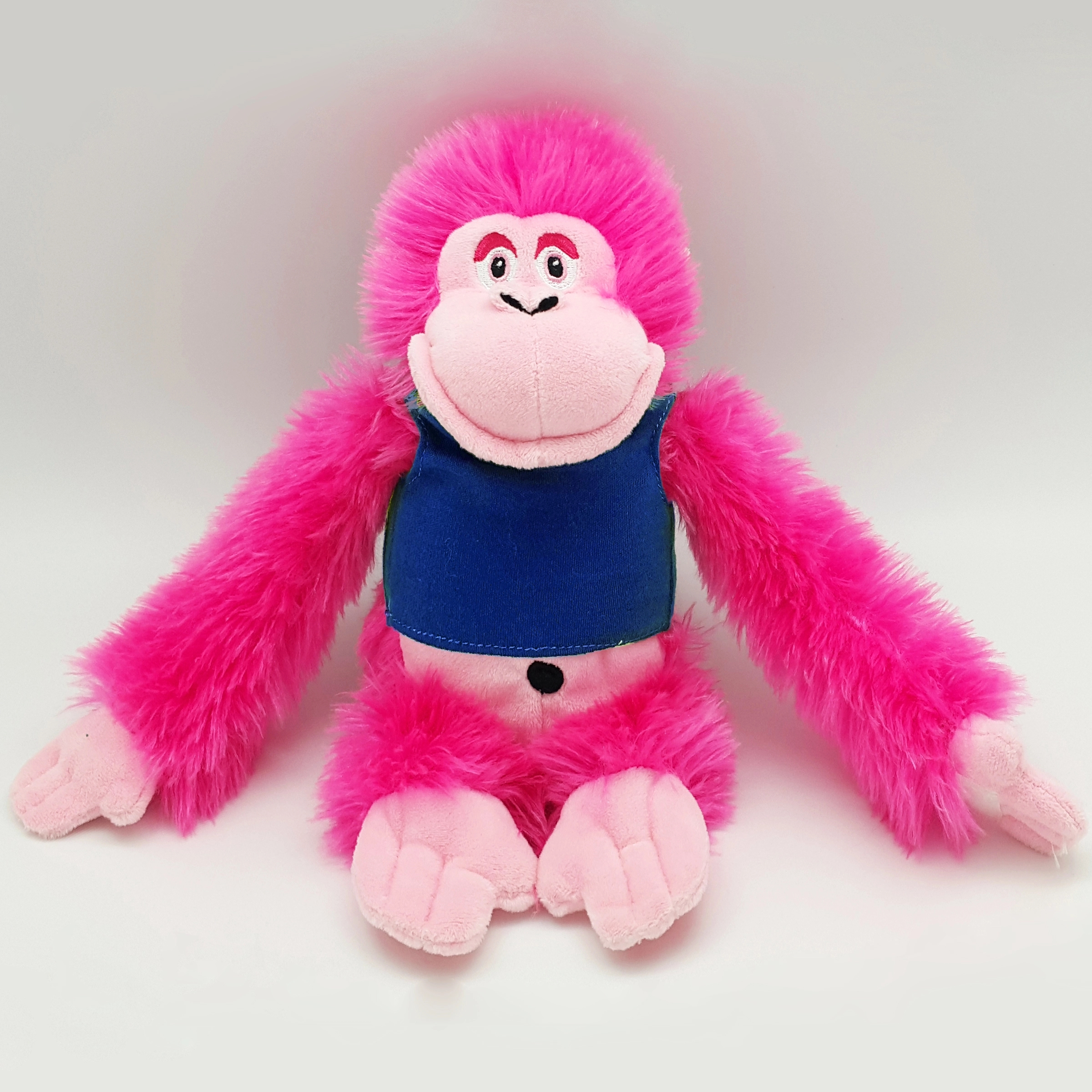 11" Bright Color Hot Pink Gorilla 20