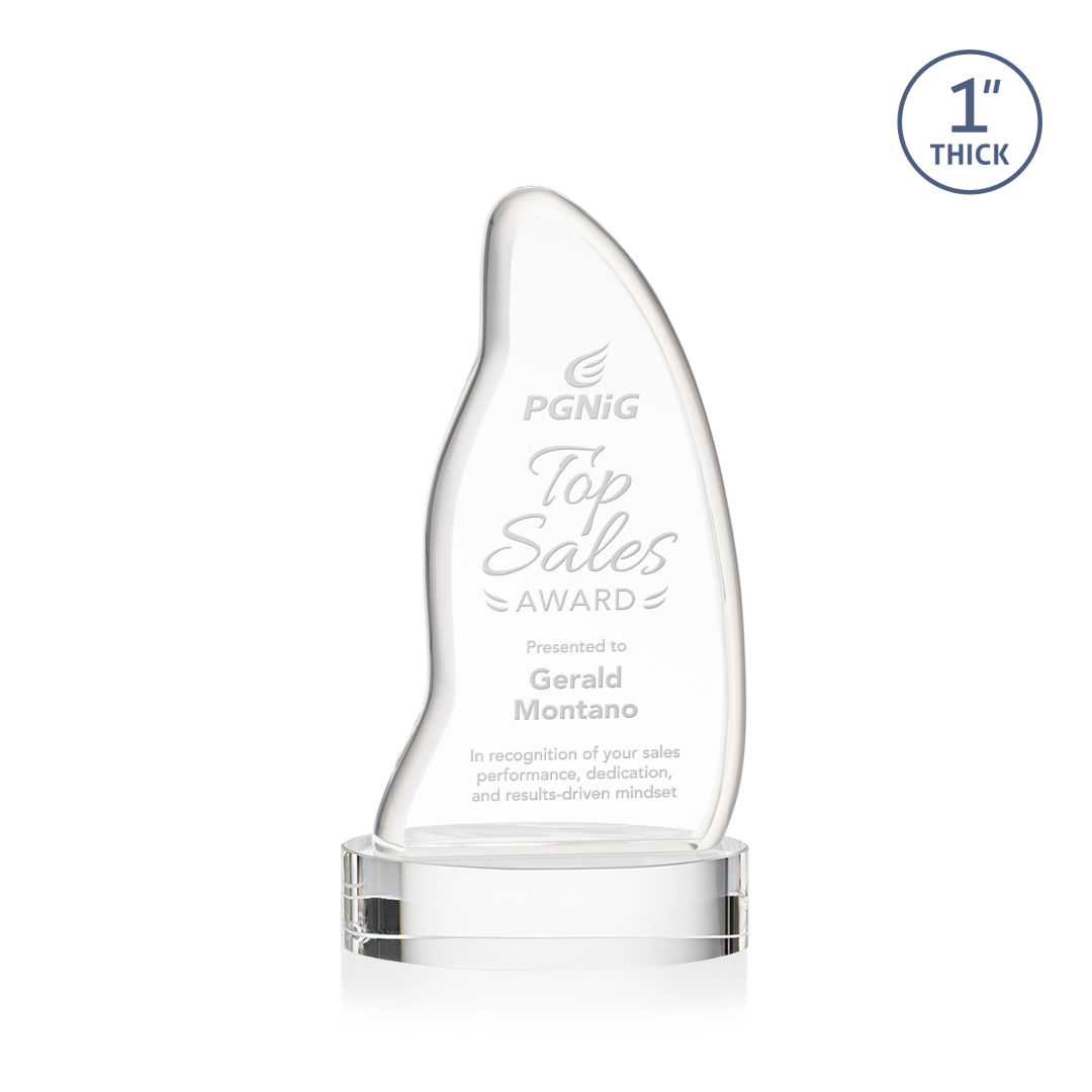 Beauford Award on Base - Clear 8