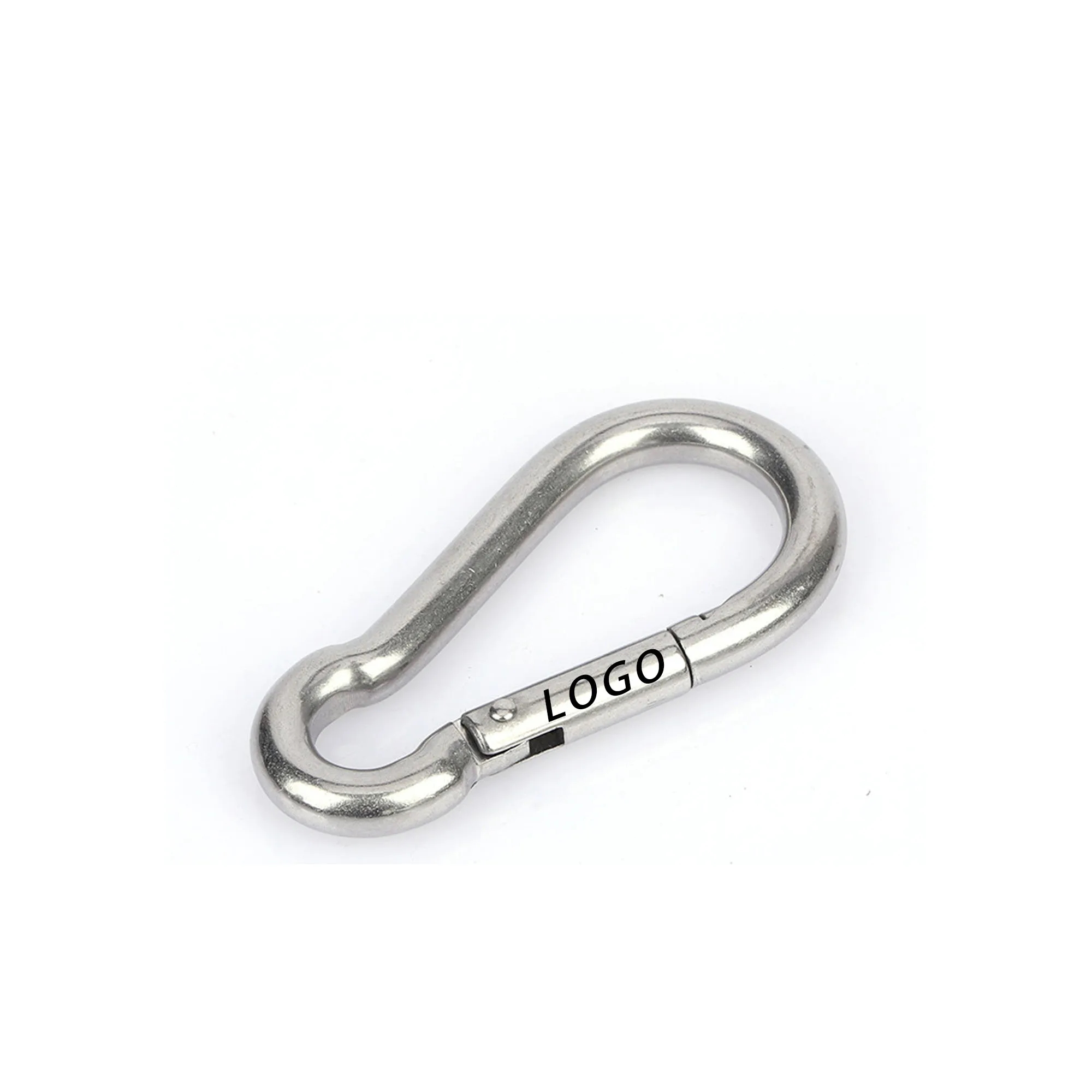 Heavy-Duty Steel Carabiner for Outdoor  With Logo For Climb 3