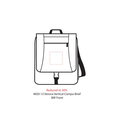 Verona Vertical 15" Computer Briefcase 59