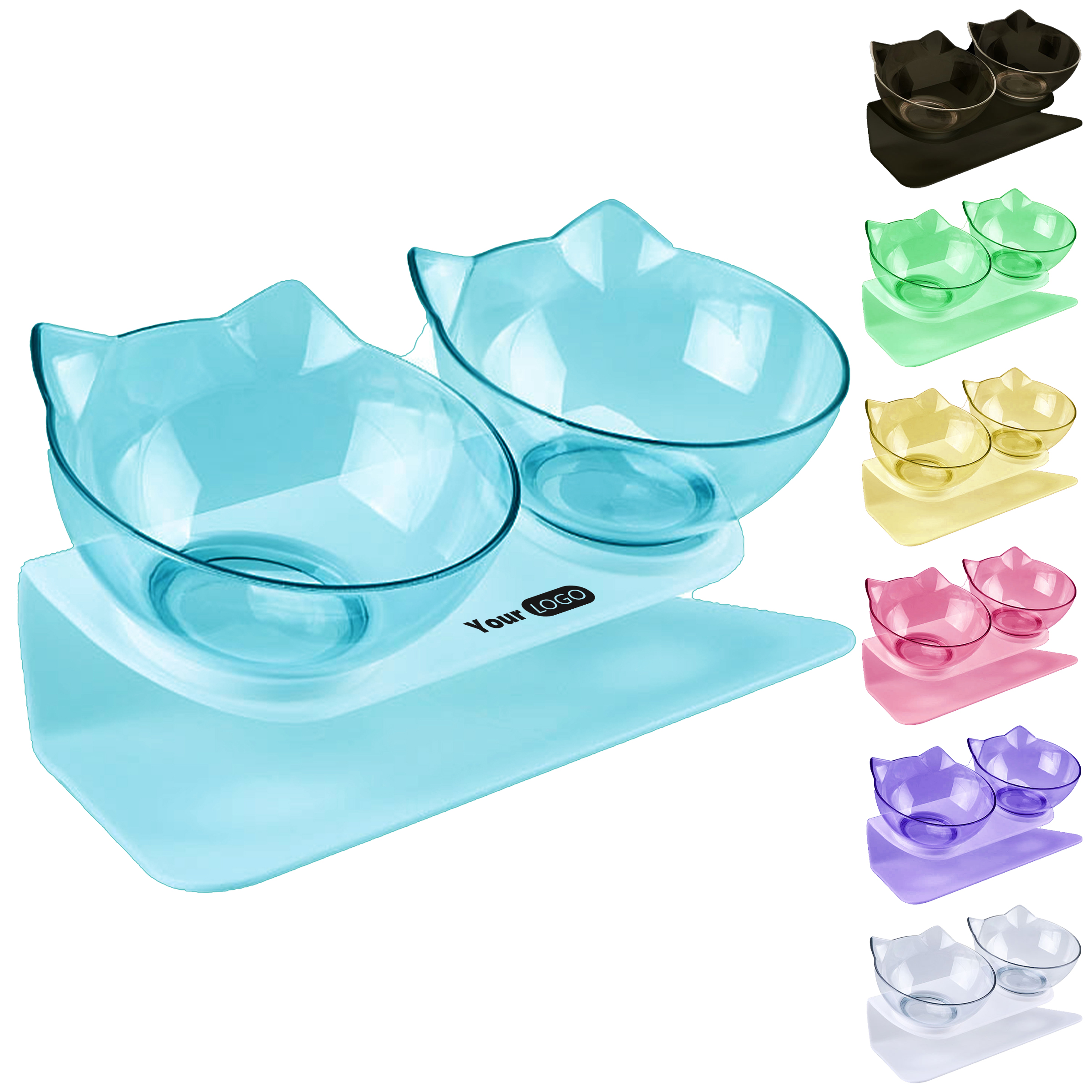 Abs Modern Double Pet Bowl Set 4