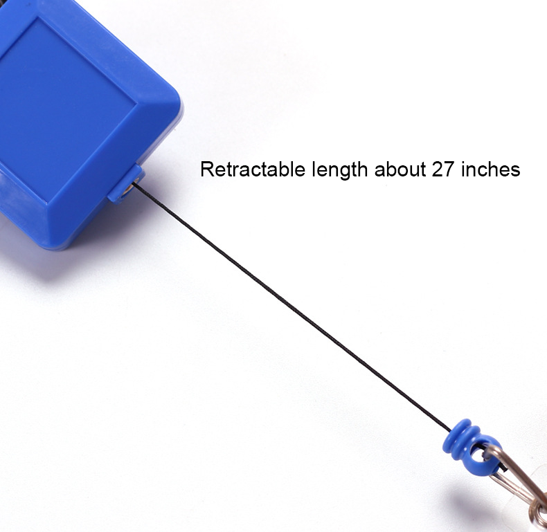 Square Retractable Badge Holder 2