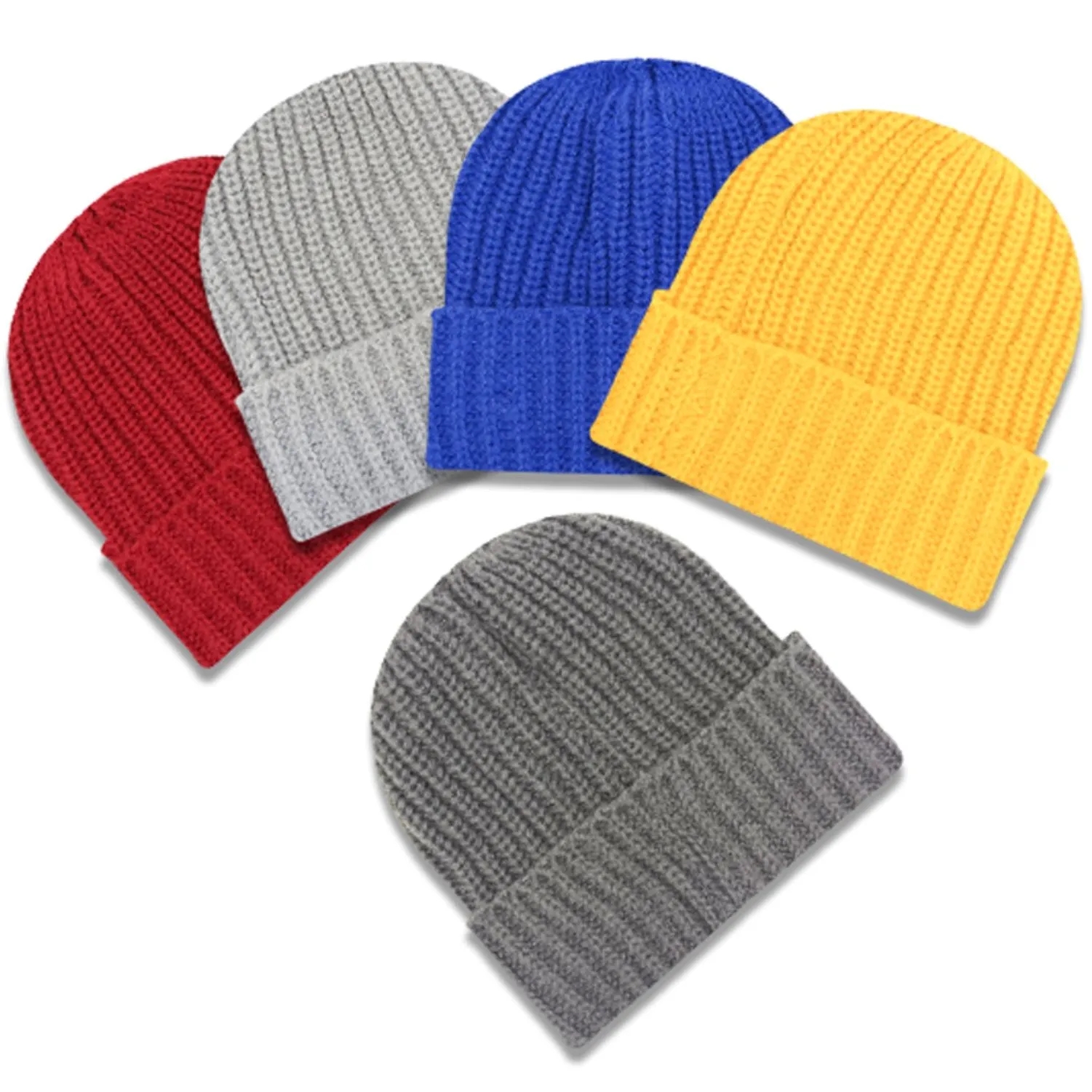 Premium Knitted Cuffed Winter Beanie 2