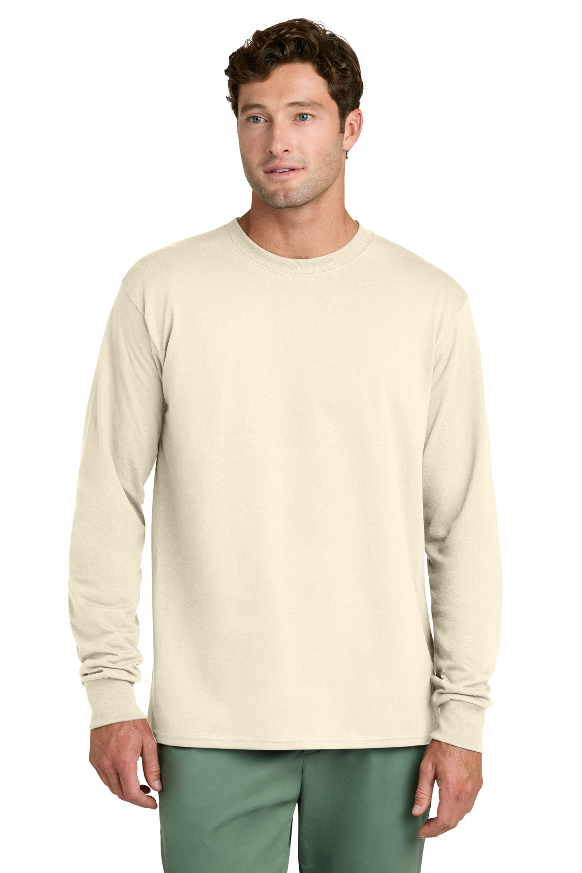 Port & Co Long Sleeve Core Cotton Tee. PC54LS 194