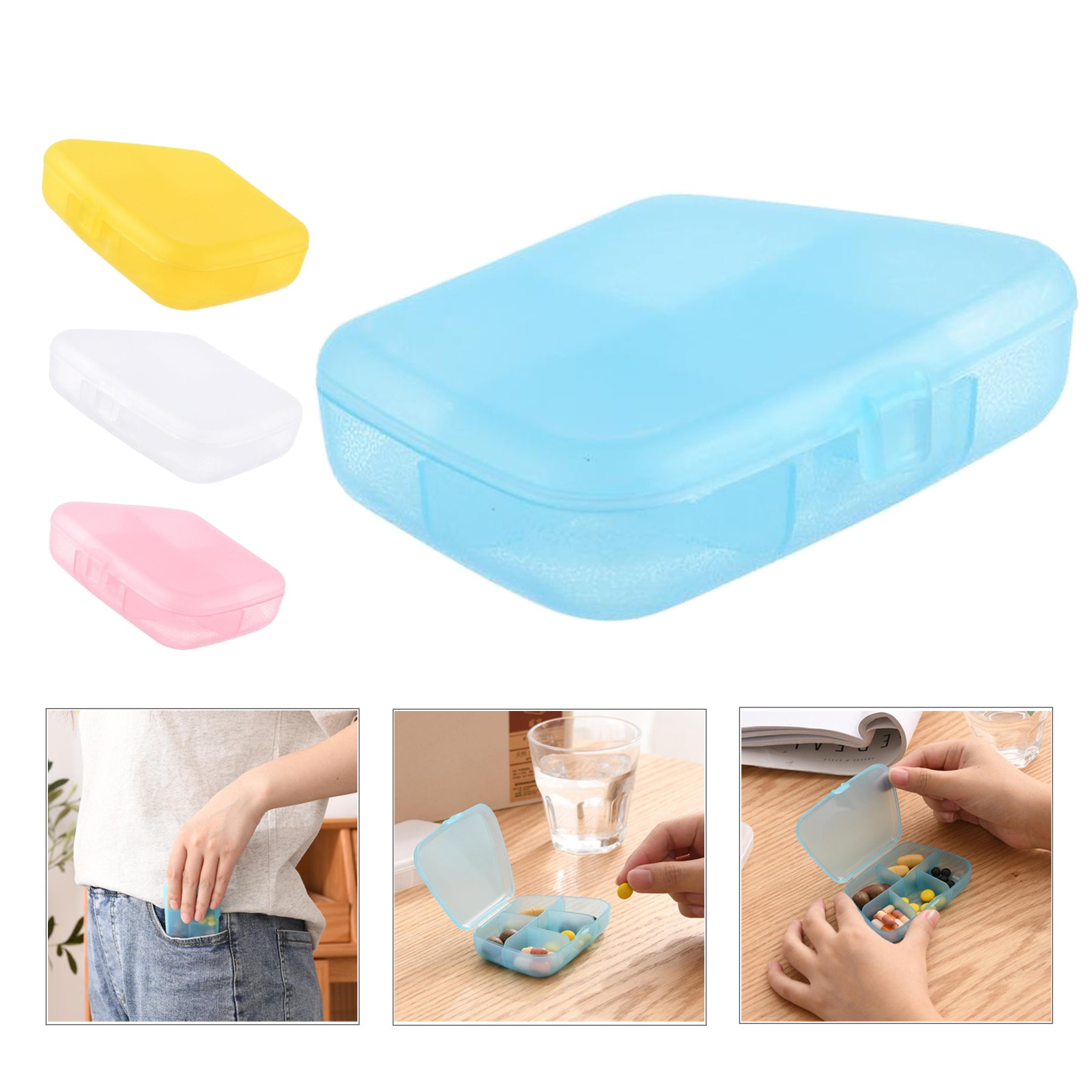Five-Compartment Pill Box 2