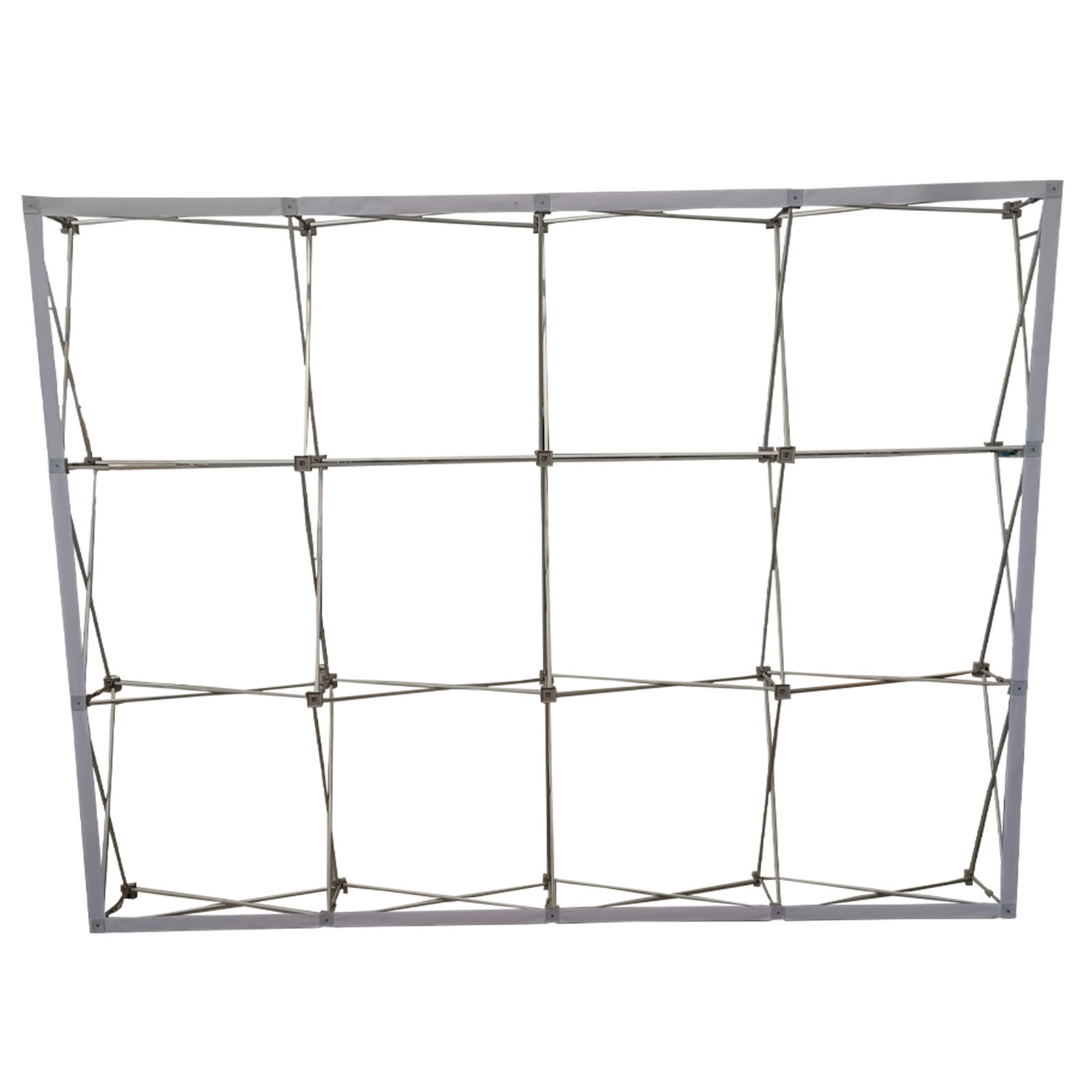 10' Straight Wall Full Height Tension Fabric Pop-up Display Kit, Superior Block Out Fabric, NO SETUP 9