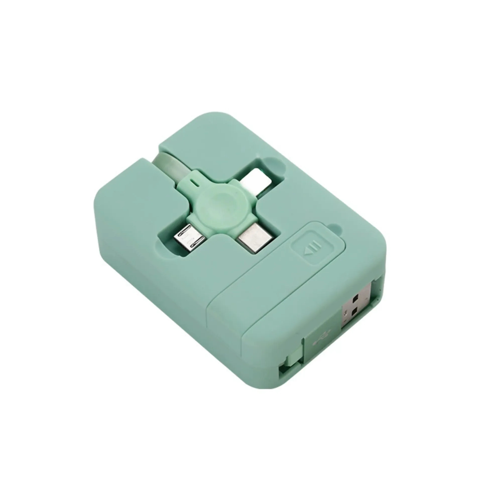 3 in 1 Charging Cable Retractable Roll 12