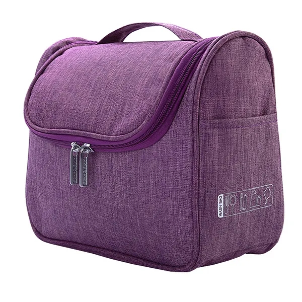 Logo heathered hanging Toiletry Bag 5