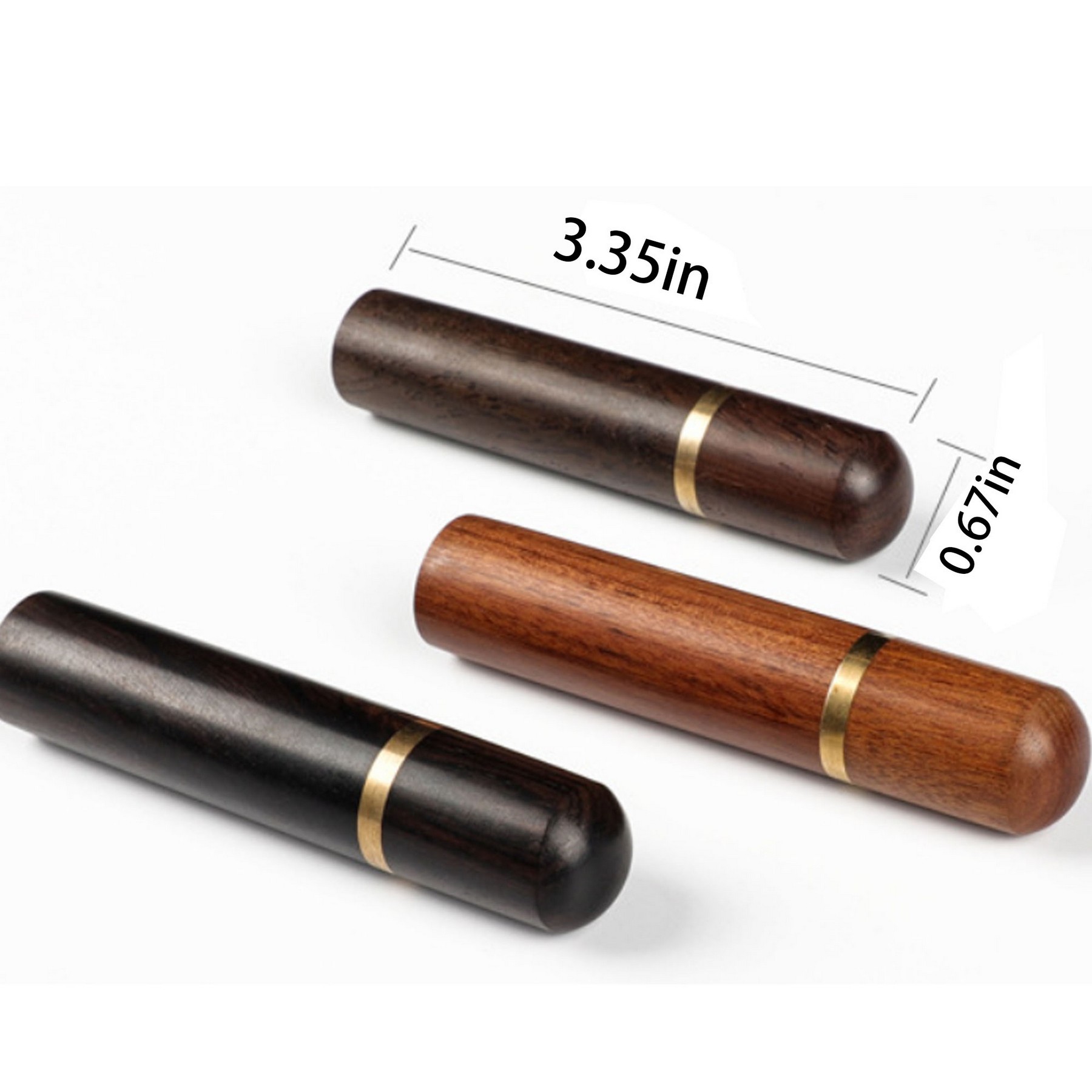 Portable Wood Toothpick Holder 3