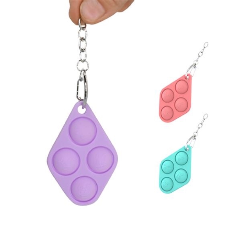 Stress Reliever Silicone Keychain 2