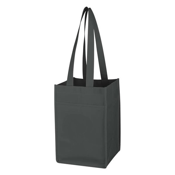 Non-Woven 4 Bottle Wine Tote Bag 4